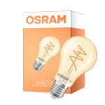 Osram Vintage 1906 LED Classic Slim E27 Päärynä Filament Kulta 4.9W 470lm - 927 Erittäin Lämmin Valkoinen | Paras Värintoisto - Himmennettävä - Korvaa 40W