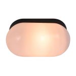 Nordlux Foam Seinävalaisin Musta | Sopii 1x E27