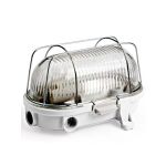 Interlight Bulkhead Bulley Valkoinen Bakelite max. 25W | 170x125mm - IP54 - Sopii 1x E27