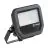 Ledvance LED Valonheitin Aluminium Musta 8W 1200lm 100D - 865 Päivänvalo Valkoinen | IP66 - Symmetrinen