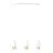 Emibig Riippuvalaisin Fumiko Teräs Valkoinen | Sopii 3x GU10 - Max 10W