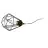 Eglo Pöytävalaisin Tarbes Teräs Musta | Sopii 1x E27