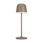 Eglo Pöytävalaisin Mannera Aluminium Ruosteinen 2W 200lm - 830 Lämmin Valkoinen | IP54 - Touch Himmennettävä - USB-C